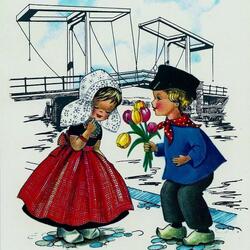 Пазл: Голландские винтажные открытки