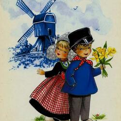 Пазл: Голландские винтажные открытки