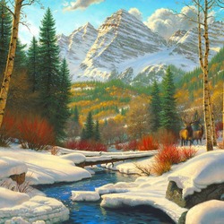 Пазл: Ранняя зима