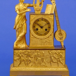 Пазл: Позолоченные часы