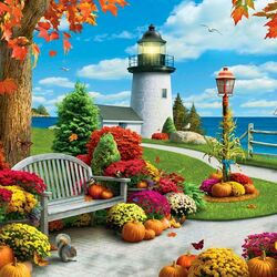 Пазл: Осенний парус