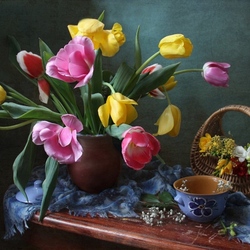 Пазл: Тюльпаны