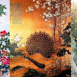 Пазл: Павлины