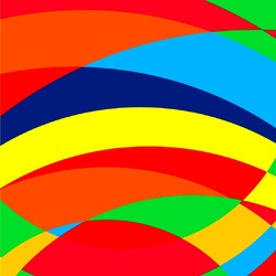 Пазл: Цветные разводы