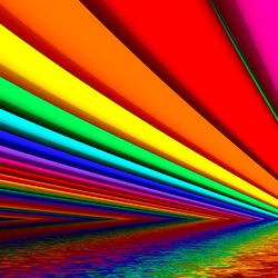 Пазл: Цветные полосы