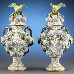 Пазл: Антикварные вазы