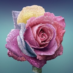 Пазл: Роза