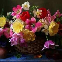 Пазл: Весенний натюрморт