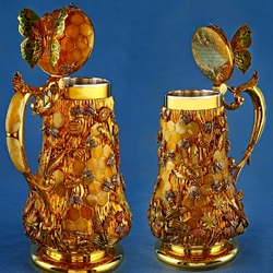 Пазл: Янтарные кружки