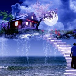 Пазл: Лестница в небо