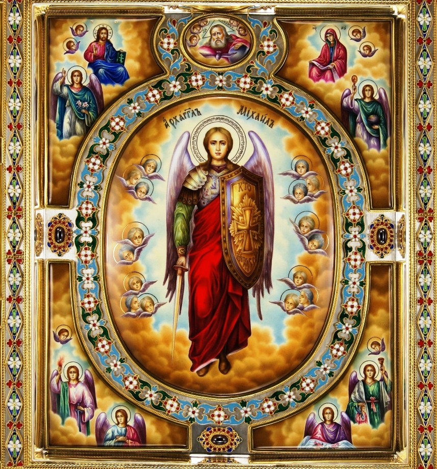 Все святые бесплотные силы молитва. Архистратиже Божий Михаиле иконы. Икона Архистратига Божия Архангела Михаила.
