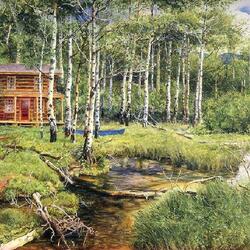 Пазл: Лесной домик