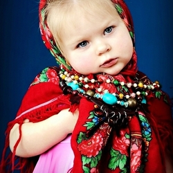 Пазл: Русская модница