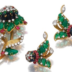 Пазл: Ювелирные украшения с измрудами