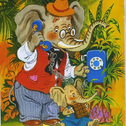 Пазл: Телефон