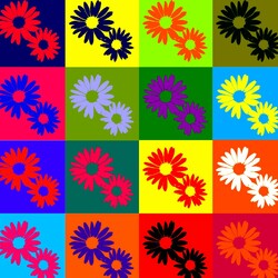 Пазл: Ромашки