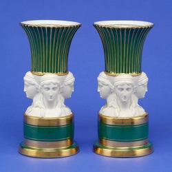 Пазл: Антикварные вазы