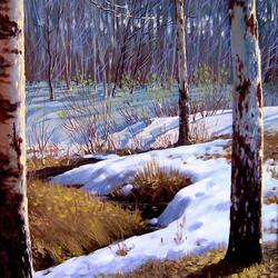 Пазл: Снег тает