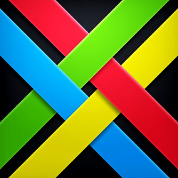 Пазл: Цветные полосы