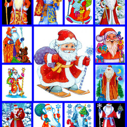 Пазл: Дед Мороз