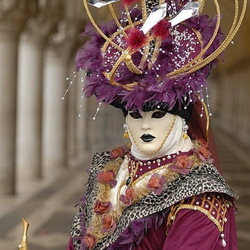 Пазл: Венецианская маска