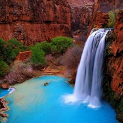 Пазл: Водопад  