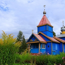 Пазл: Храм в Малых Вишерах