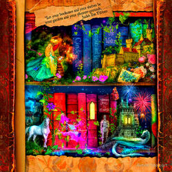 Пазл: Странный календарь библиотеки: Декабрь