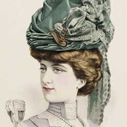 Пазл: Дама в шляпке