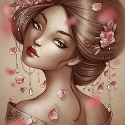 Пазл: Гейша