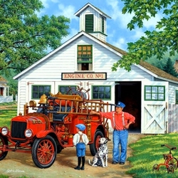 Пазл: Пожарный инспектор