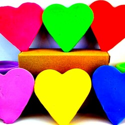 Пазл: Сердечки