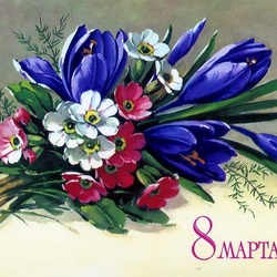 Пазл: 8 Марта