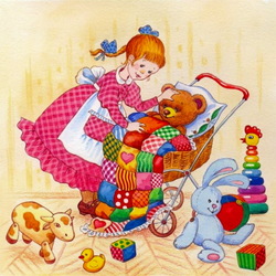 Пазл: Любимые игрушки