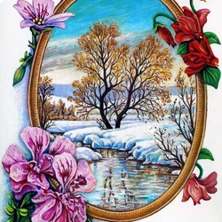 Пазл: С праздником 8 марта!