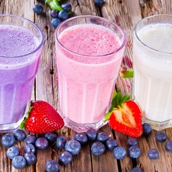 Пазл: Молочные коктейли