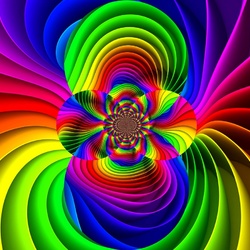 Пазл: Цветные круги