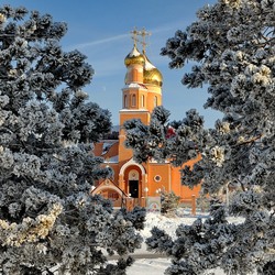 Пазл: Золотые купола