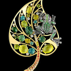 Пазл: Лягушонок на листе