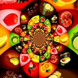 Пазл: Фрукты