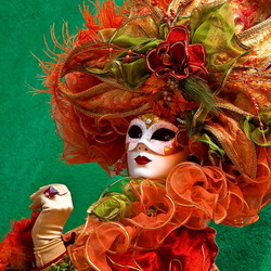 Пазл: Венецианская маска