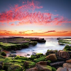 Пазл: Морской закат   