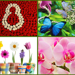 Пазл: С 8 Марта!