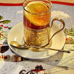 Пазл: Остывший чаек