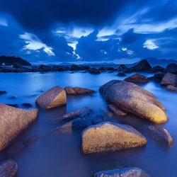 Пазл: Синий туман