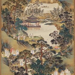 Пазл: Предисловие к стихотворениям, написанным в Павильоне орхидей