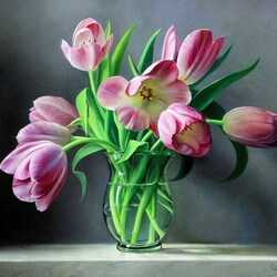 Пазл: Тюльпаны