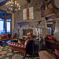 Пазл: Зимняя избушка