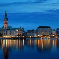 Пазл: Вечерний Гамбург