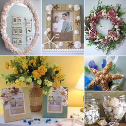 Пазл: Поделки из ракушек